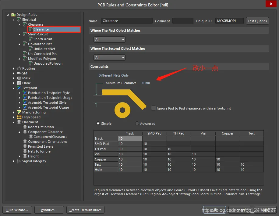 Altium Designer 中的 Clearance Constraint 错误如何修改_硬件_04